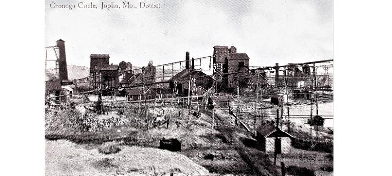Oronogo Mine photo ca 1901.png - ORONOGO MINE PHOTO CA 1901
